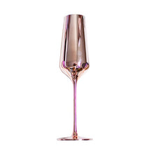 Load image into Gallery viewer, Rose Gold Red Wine Glass