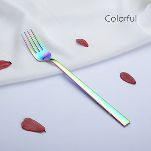 Dinner Fork Colourful