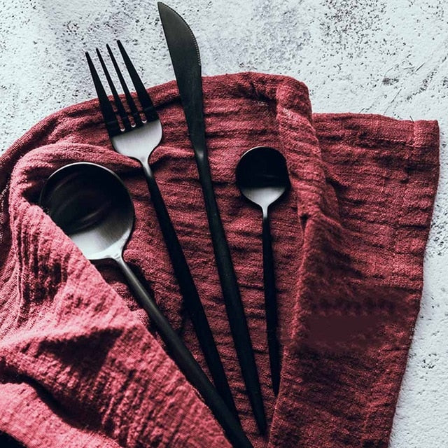 Dinnerware Set Gold