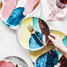Load image into Gallery viewer, Watercolor Painting Plate