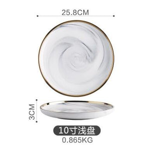 Pattern Porcelain Plate