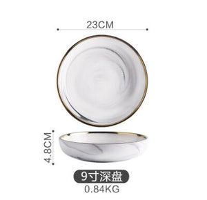 Pattern Porcelain Plate