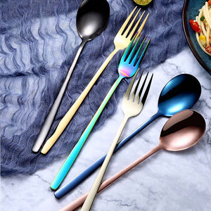 Rainbow Color Spoons