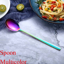 Load image into Gallery viewer, Rainbow Color Spoons