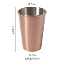 Load image into Gallery viewer, Sliver Rose Gold Cup