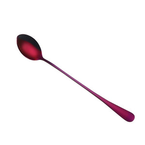 colorful long spoon